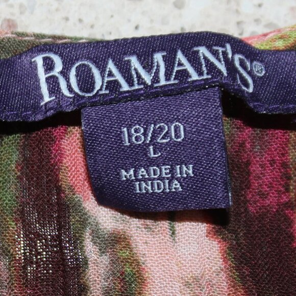 Roaman's Women's Sleeveless Dress - Picture 10 of 15